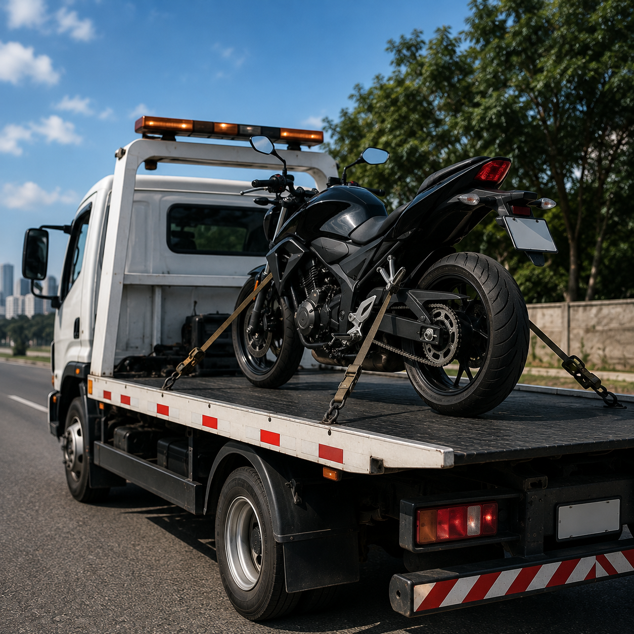 Guincho para motos